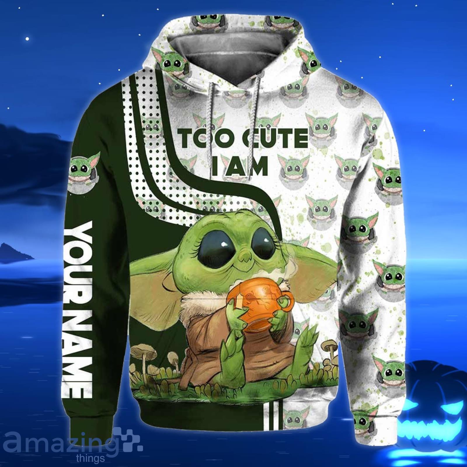 Too cute i am yoda hoodie new arrivals