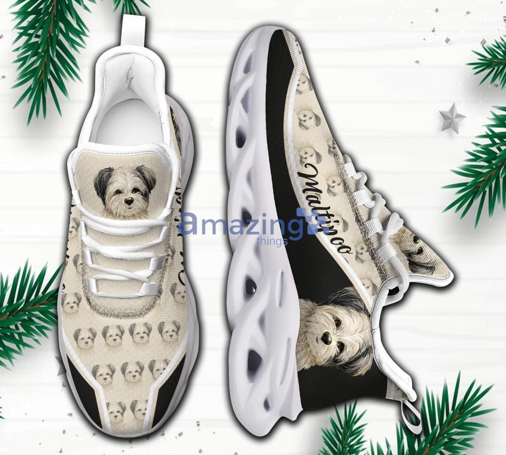Cute Dog Maltipoo Pattern Max Soul Shoes For Men And Women - 3 Cute Dog Maltipoo Pattern Max Soul Shoes For Men And Women - 3