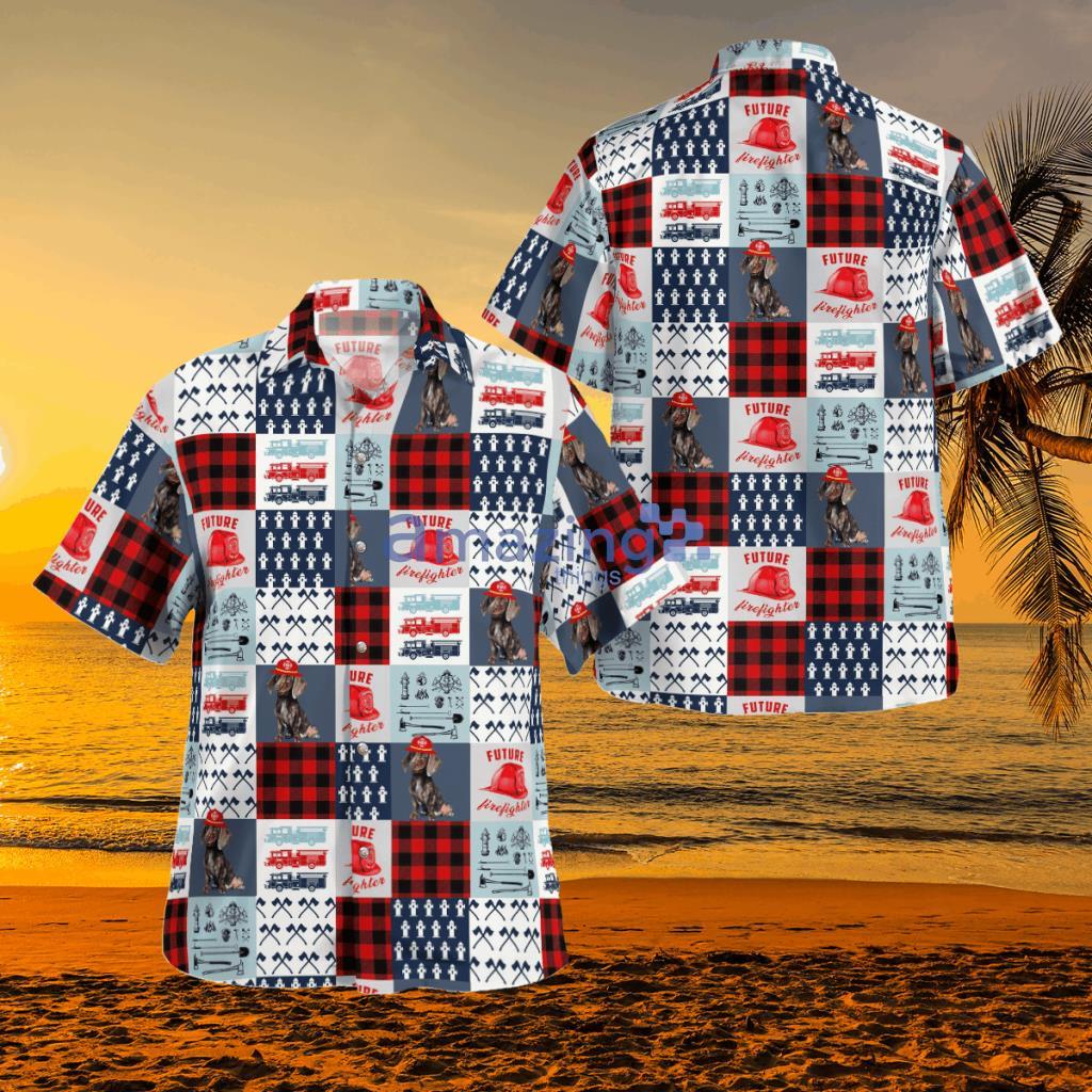 Dachshund Fire Rescue Hawaiian Shirt - BCTT0707BG10 Dachshund Fire Rescue Hawaiian Shirt
