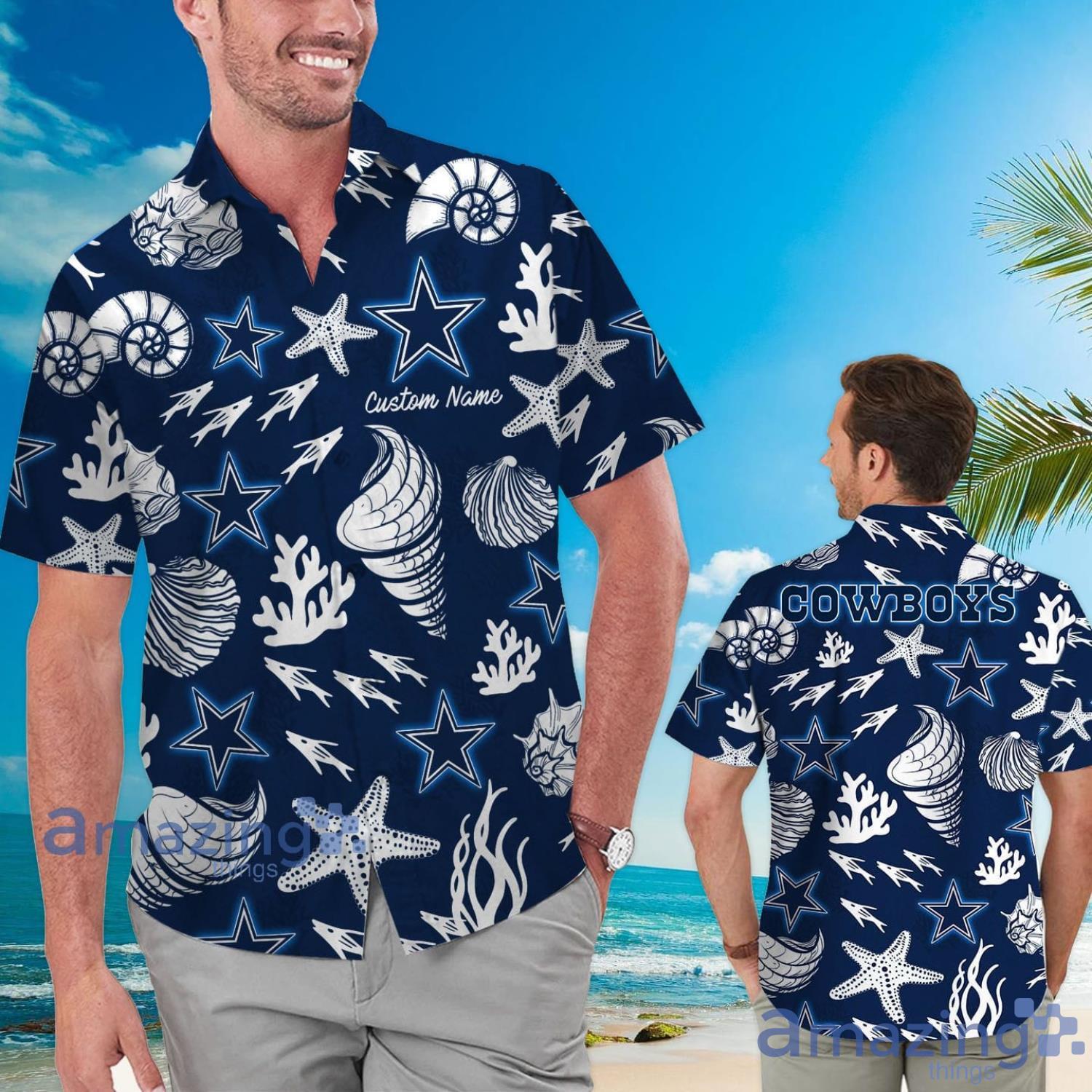 Dallas Cowboy Hawaiian Shirt Dallas Cowboys Aloha Shirt Cool Hawaiian Shirts  - Upfamilie Gifts Store