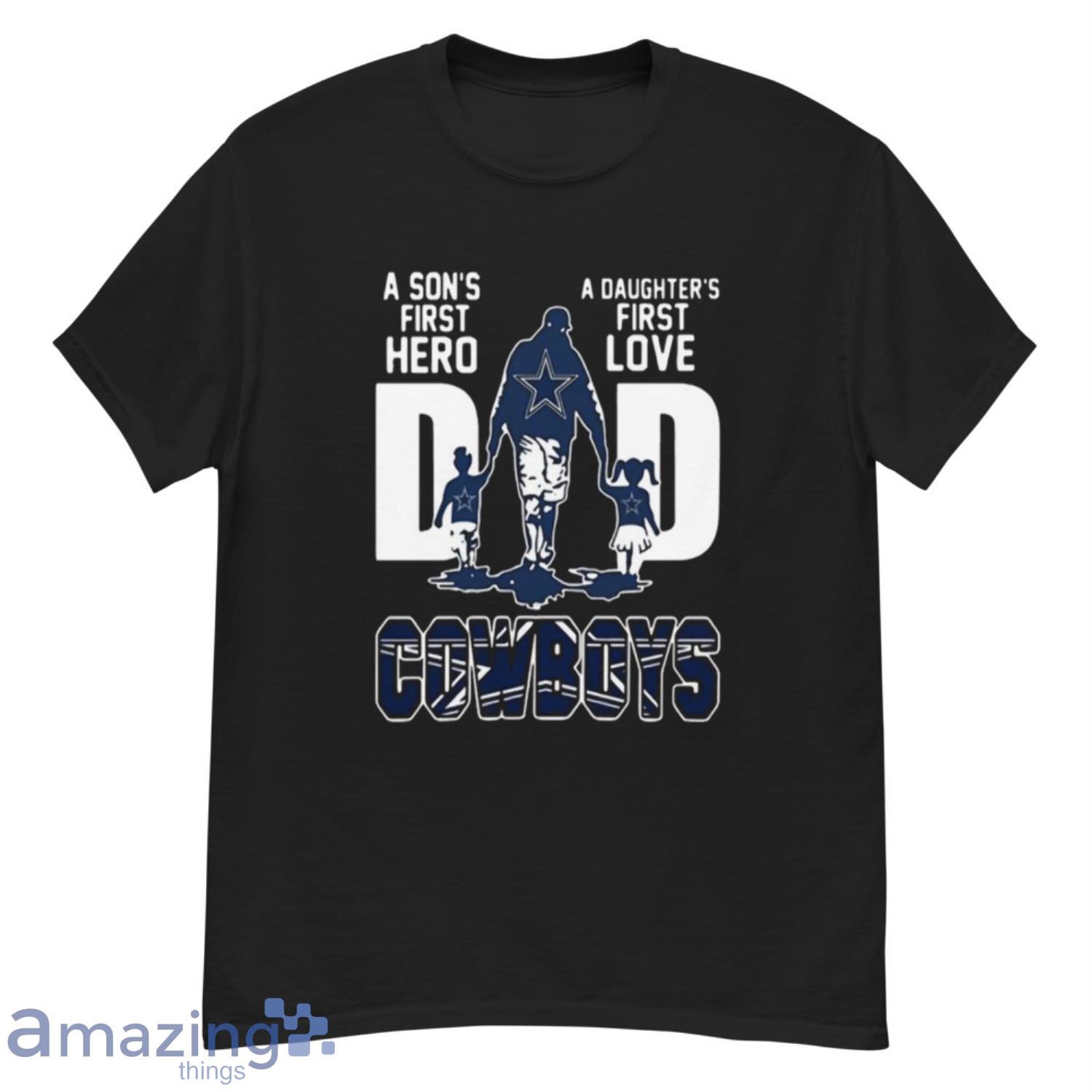 Youth Navy/Heathered Gray Dallas Cowboys For the Love of the Game T-Shirt  Combo Set