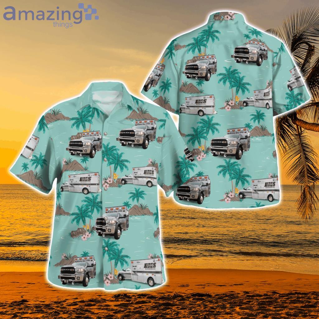Dane County District One Ems, Mazomanie, Wisconsin Hawaiian Shirt - Dane County District One EMS, Mazomanie, Wisconsin Hawaiian Shirt NLSI1507BG08