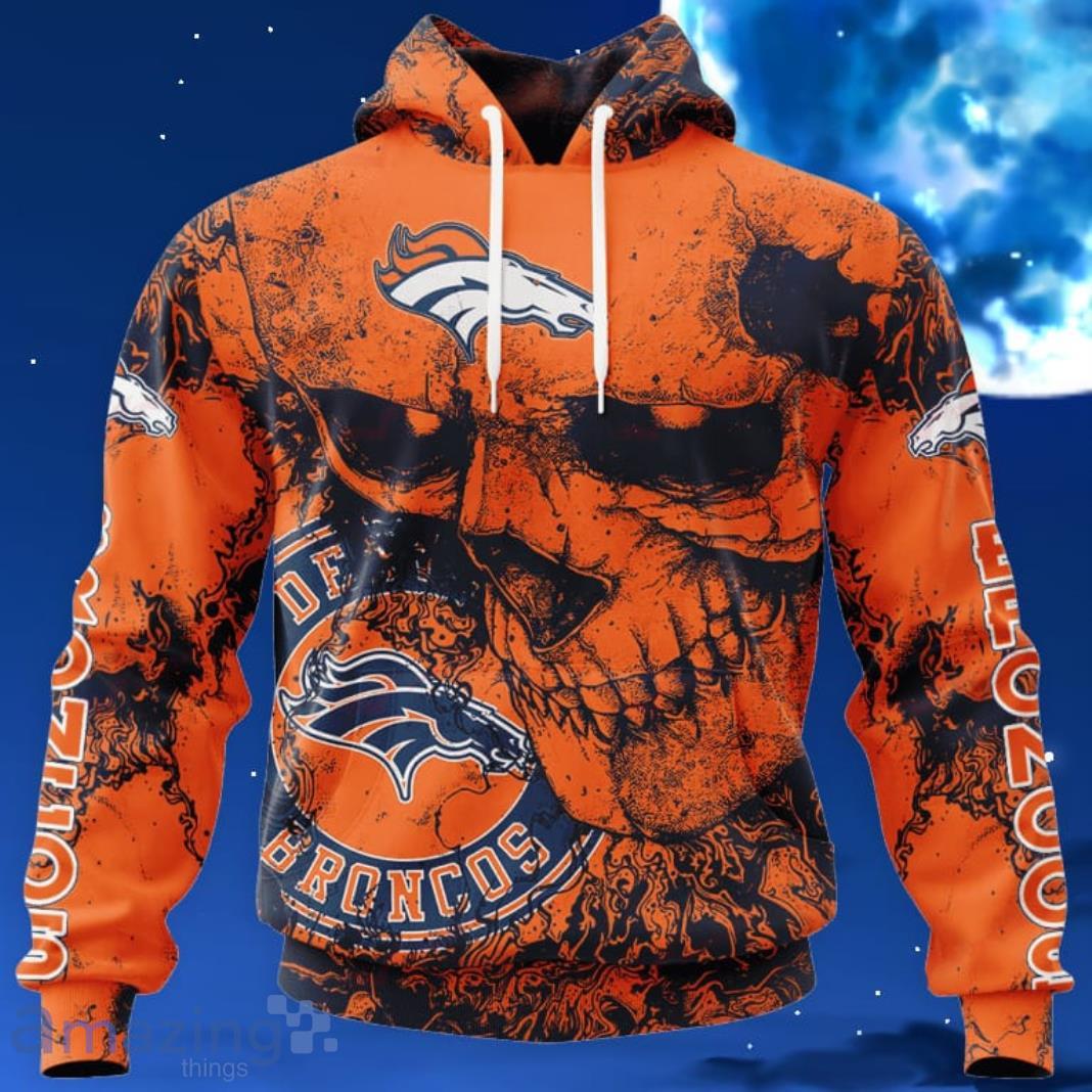 Denver Broncos Nfl Custom Name And Number T-Shirt Sweatshirt Hoodie 3D All  Over Print Shirt