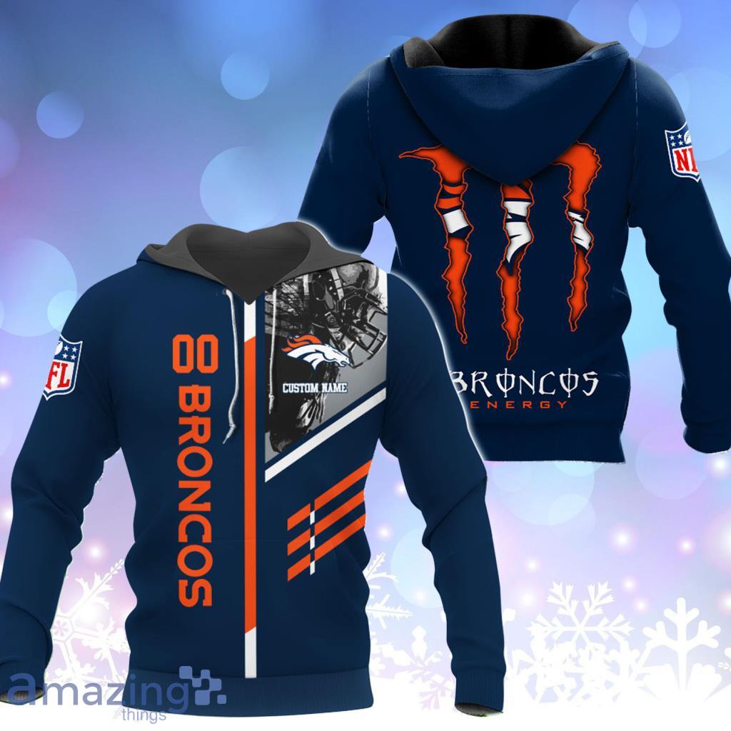 Cincinnati Bengals NFL Teams Custom Name Monsters Hoodie 3D For Fans