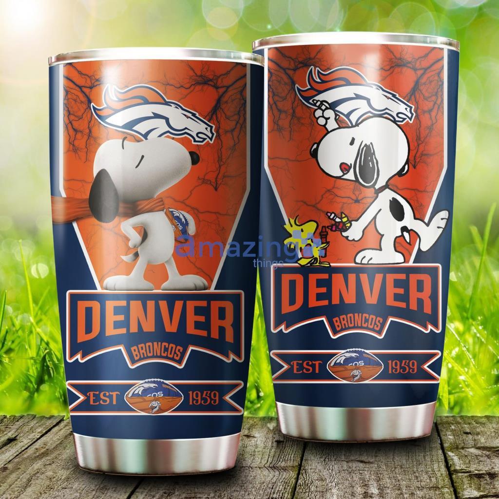 Denver Broncos Snoopy  Tumbler - 1
