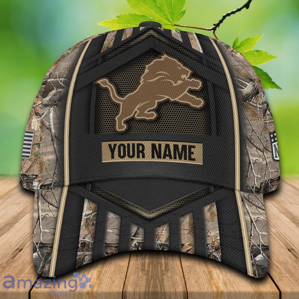 Detroit Lions Personalized NFL Classic Cap 3D Gift For Fans