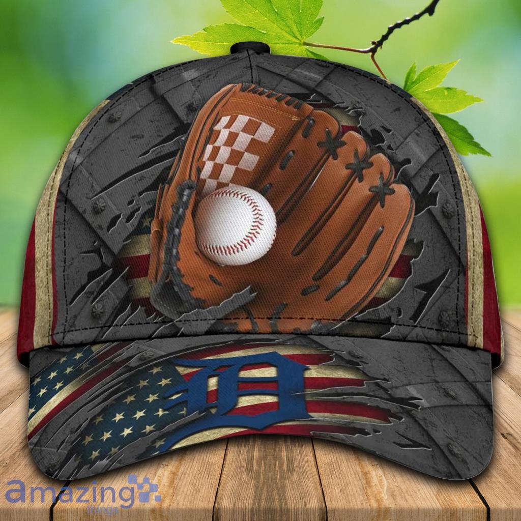 detroit tigers brown hat