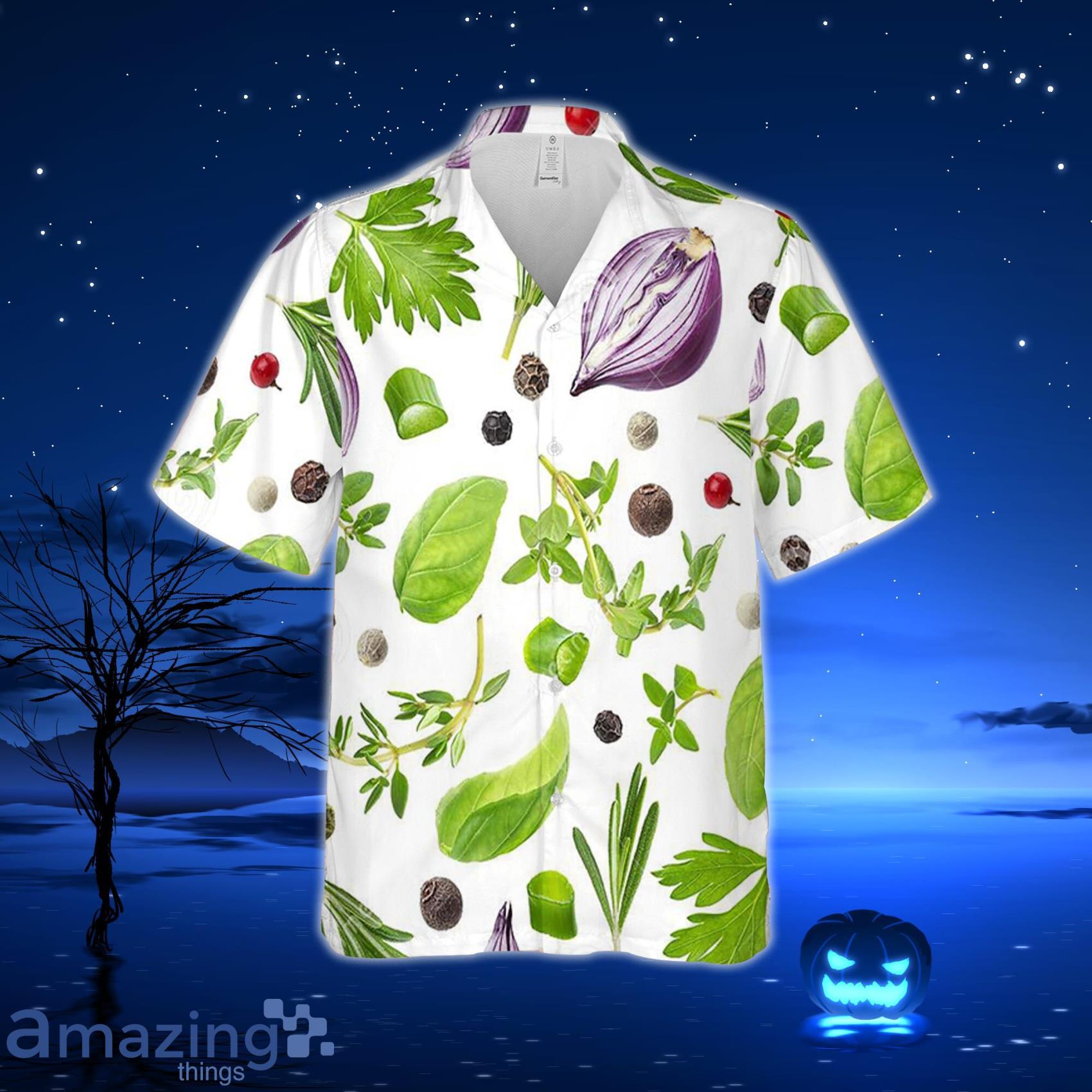Different Spices Herbs Black Pepper Rosemary Summer Vacation Hawaiian Shirt For Men And Women image Different Spices Herbs Black Pepper Rosemary Summer Vacation Hawaiian Shirt For Men And Women Product Photo 2