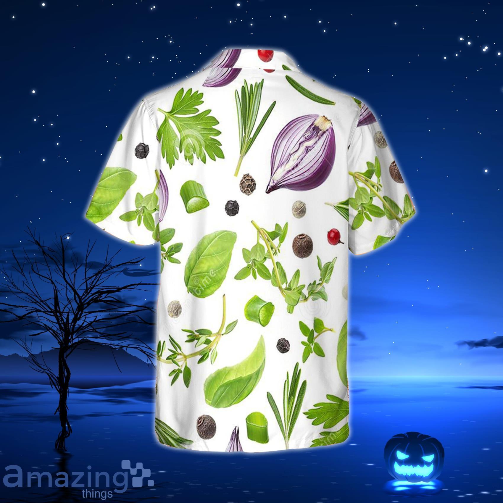 Different Spices Herbs Black Pepper Rosemary Summer Vacation Hawaiian Shirt For Men And Women image Different Spices Herbs Black Pepper Rosemary Summer Vacation Hawaiian Shirt For Men And Women Product Photo 3