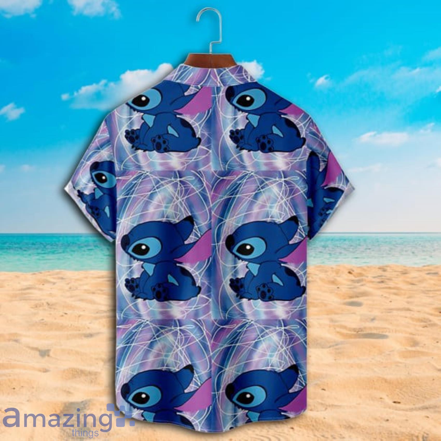 Disney Aloha Stitch Ohana Light Effect Short Sleeve Hawaiian Shirt Product Photo 1 Disney Aloha Stitch Ohana Light Effect Short Sleeve Hawaiian Shirt Product Photo 1