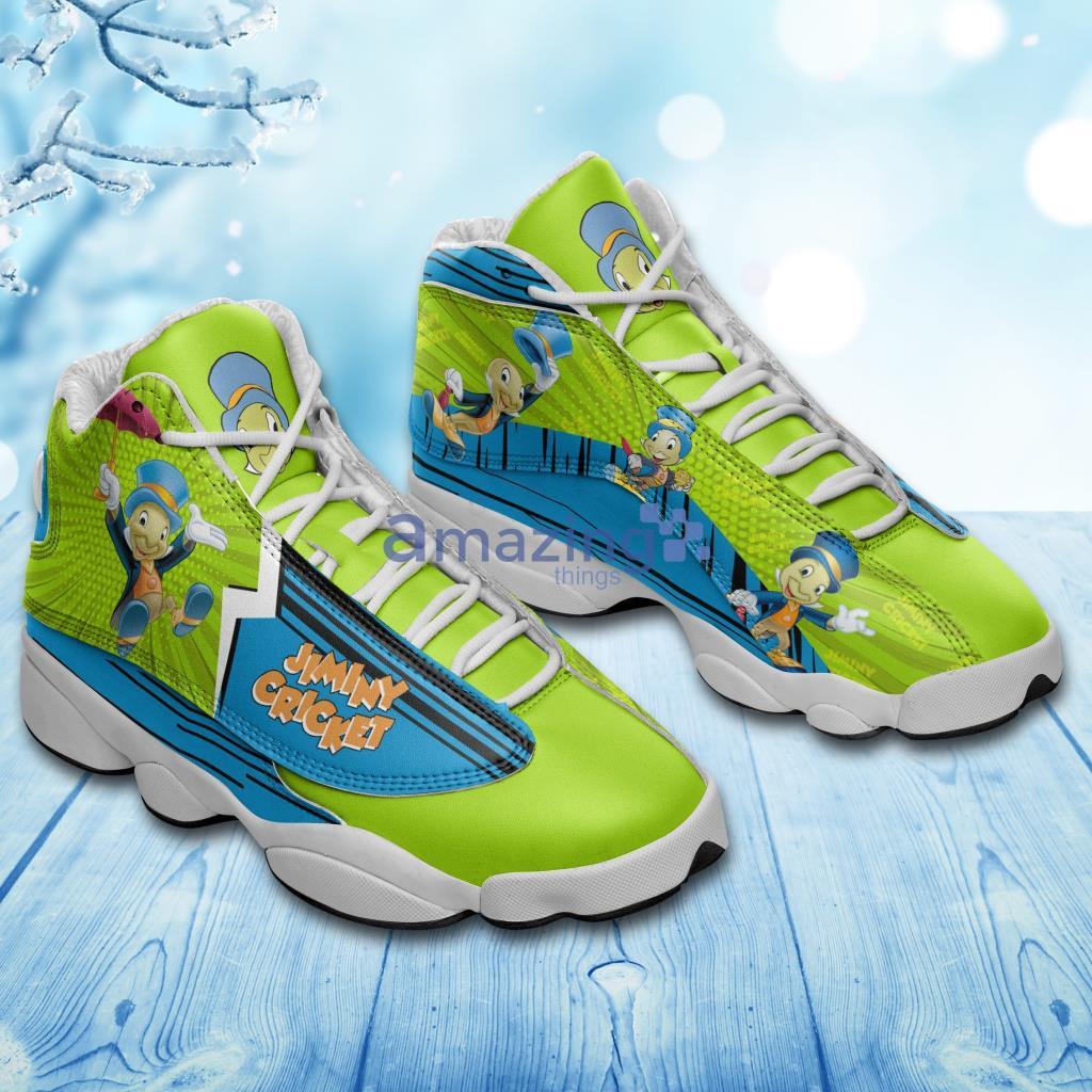 Disney Gift Jiminy Cricket Air Jordans 13 Sneakers Shoes - Disney Gift Jiminy Cricket Air Jordans 13 Sneakers Shoes.jpg