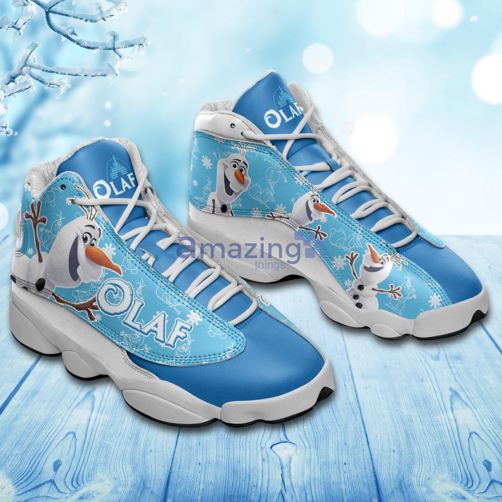 Disney Gift Olaf Air Jordans 13 Sneakers Shoes - Disney Gift Olaf Air Jordans 13 Sneakers Shoes.jpg