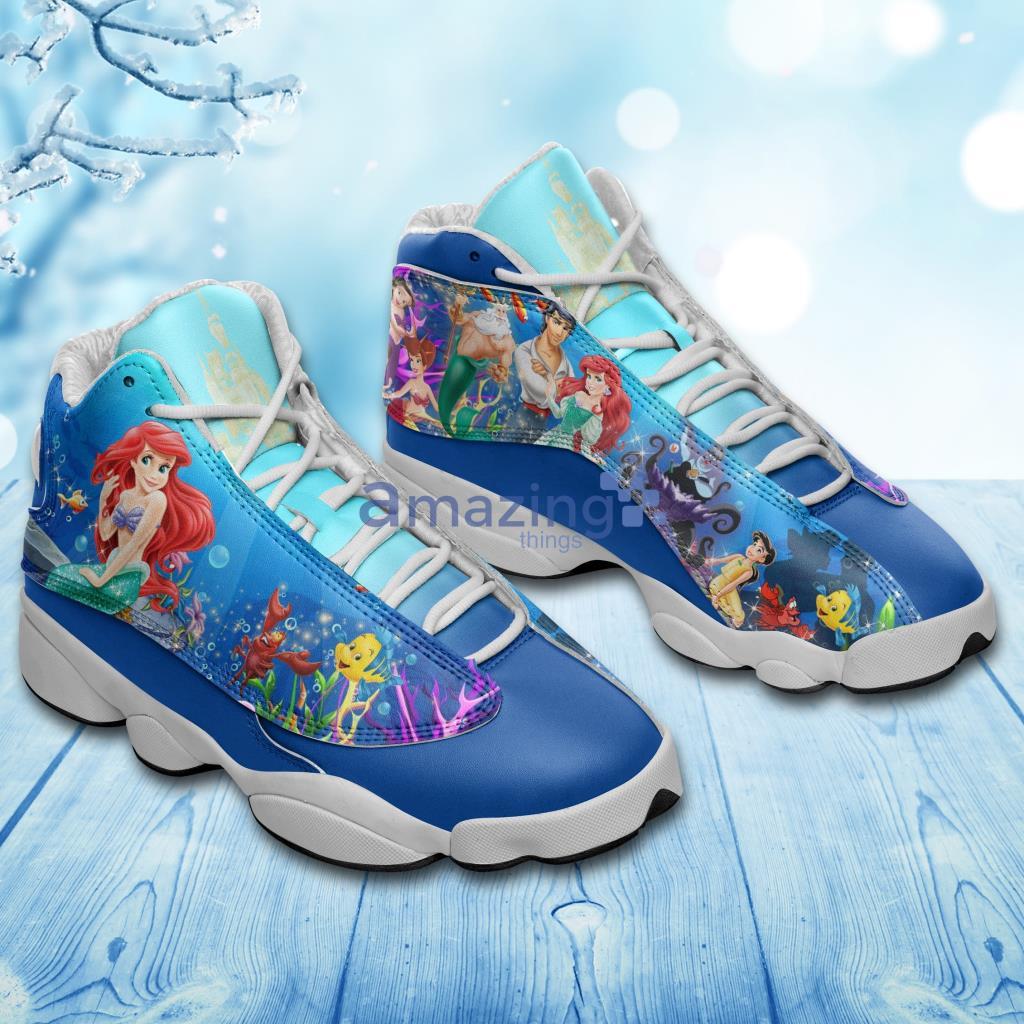 Disney Gift Princess Ariel Air Jordans 13 Sneakers Shoes - Disney Gift Princess Ariel Air Jordans 13 Sneakers Shoes.jpg
