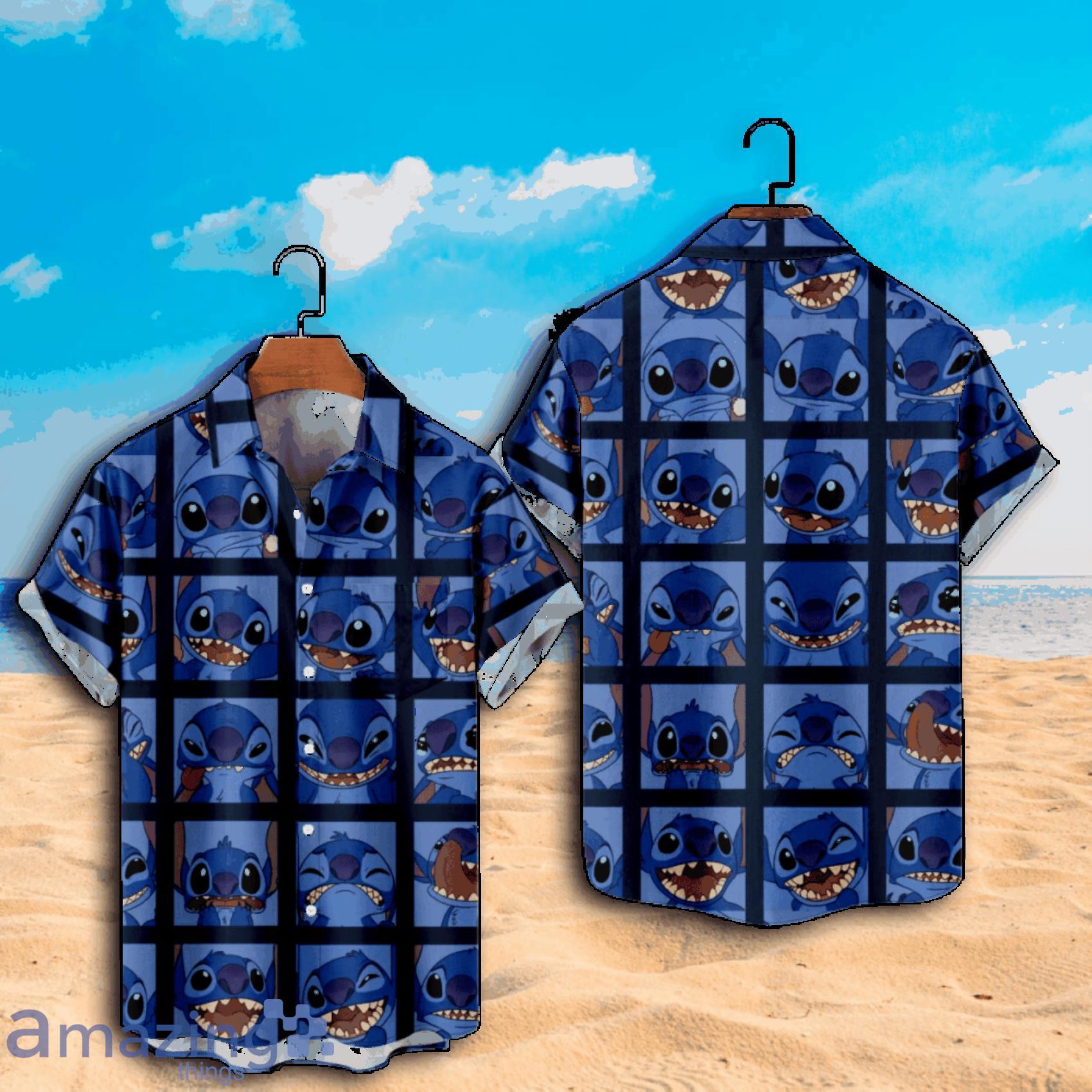 Disney Lilo & Stitch Hawaiian Shirt 3D Print For Men And Women Product Photo 1 Disney Lilo & Stitch Hawaiian Shirt 3D Print For Men And Women Product Photo 1