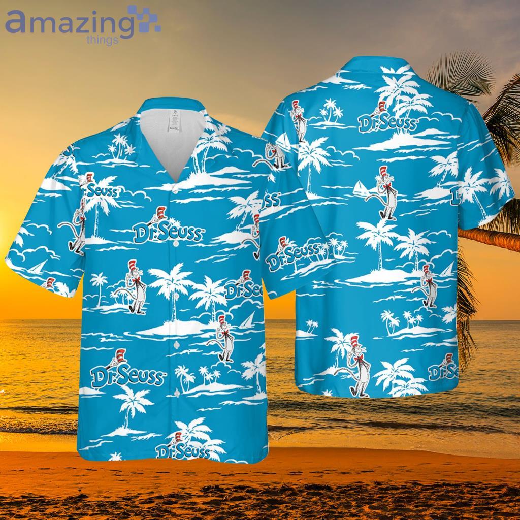 Dr Seuss Corona Beach Pattern Hawaiian Shirt - Dr Seuss Corona Beach Pattern Hawaiian Shirt
