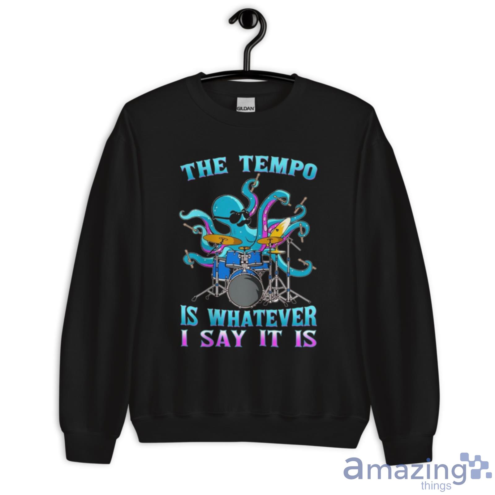 Drummer Octopus The Tempo Shirt image Drummer Octopus The Tempo Shirt