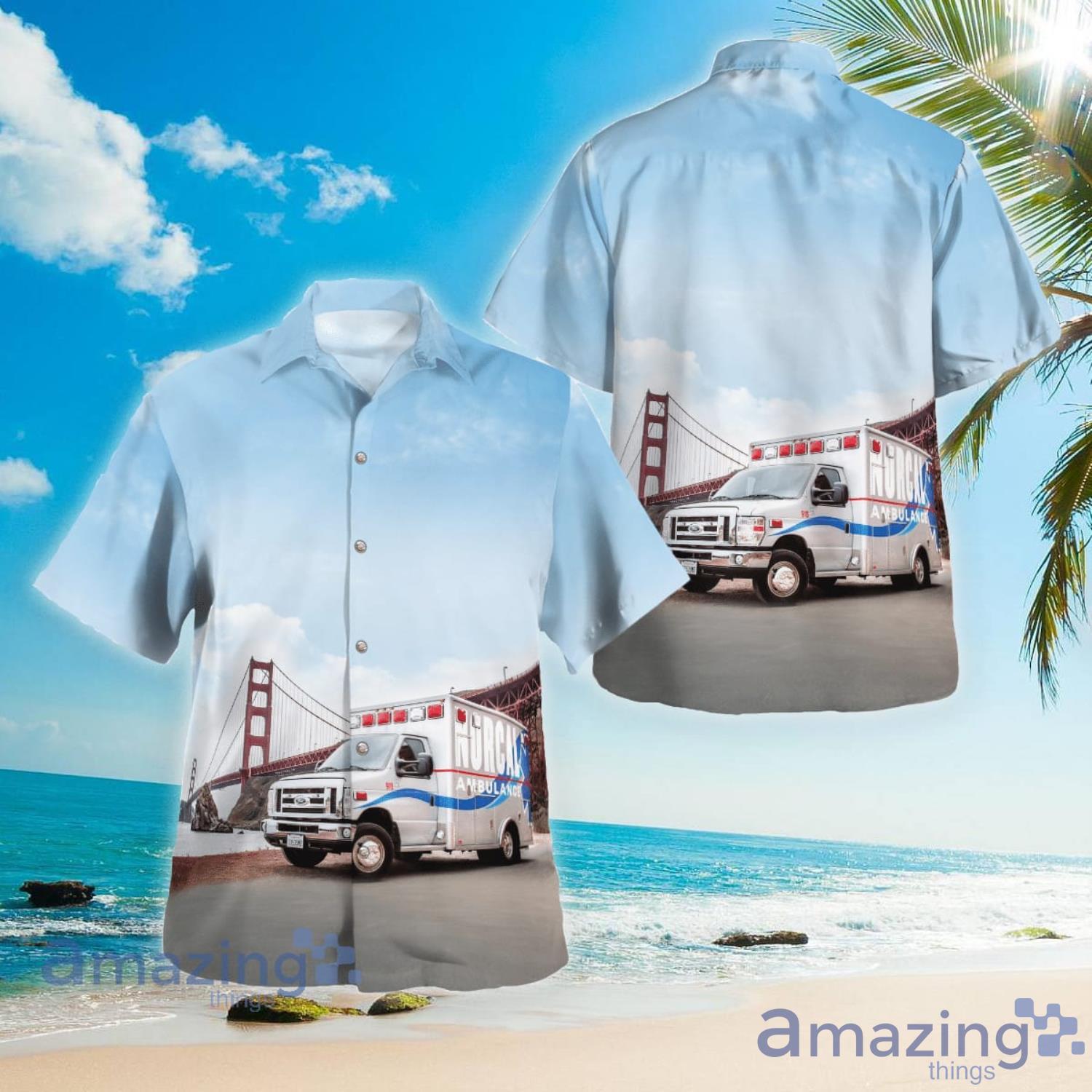 Dublin California NORCAL Ambulance Aloha Summer Gift Hawaiian Shirt Product Photo 1 Dublin California NORCAL Ambulance Aloha Summer Gift Hawaiian Shirt Product Photo 1