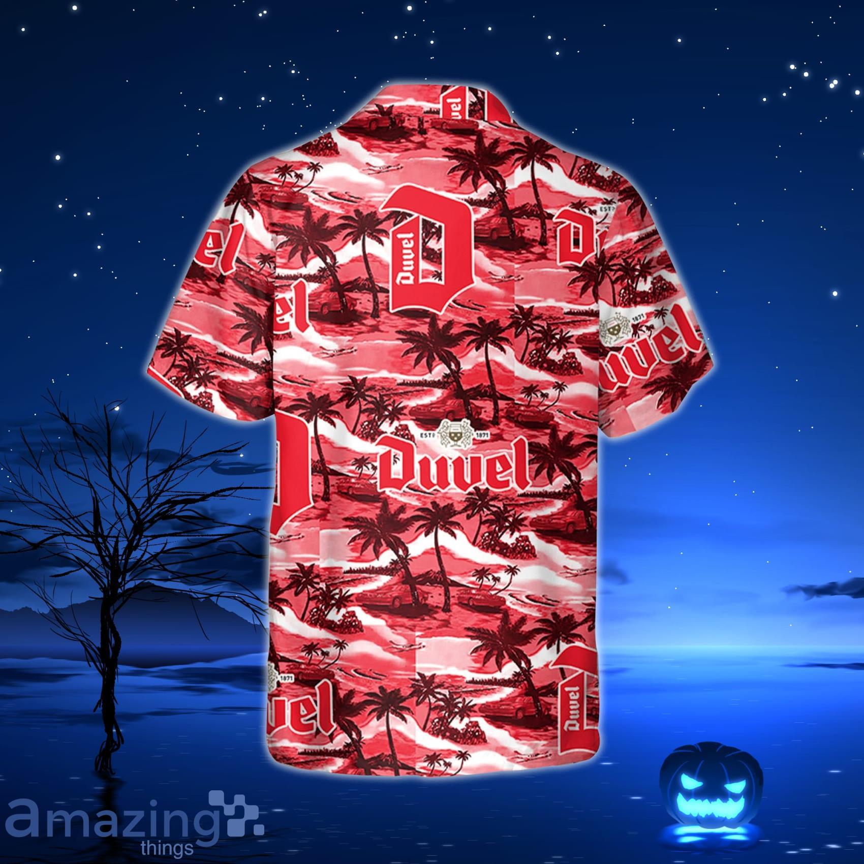 Duvel Beer Hawaiian Sea Island Pattern Hawaiian Shirt Hawaii Beer Loves Hawaiian Shirt For Men And Women image Duvel Beer Hawaiian Sea Island Pattern Hawaiian Shirt Hawaii Beer Loves Hawaiian Shirt For Men And Women Product Photo 3