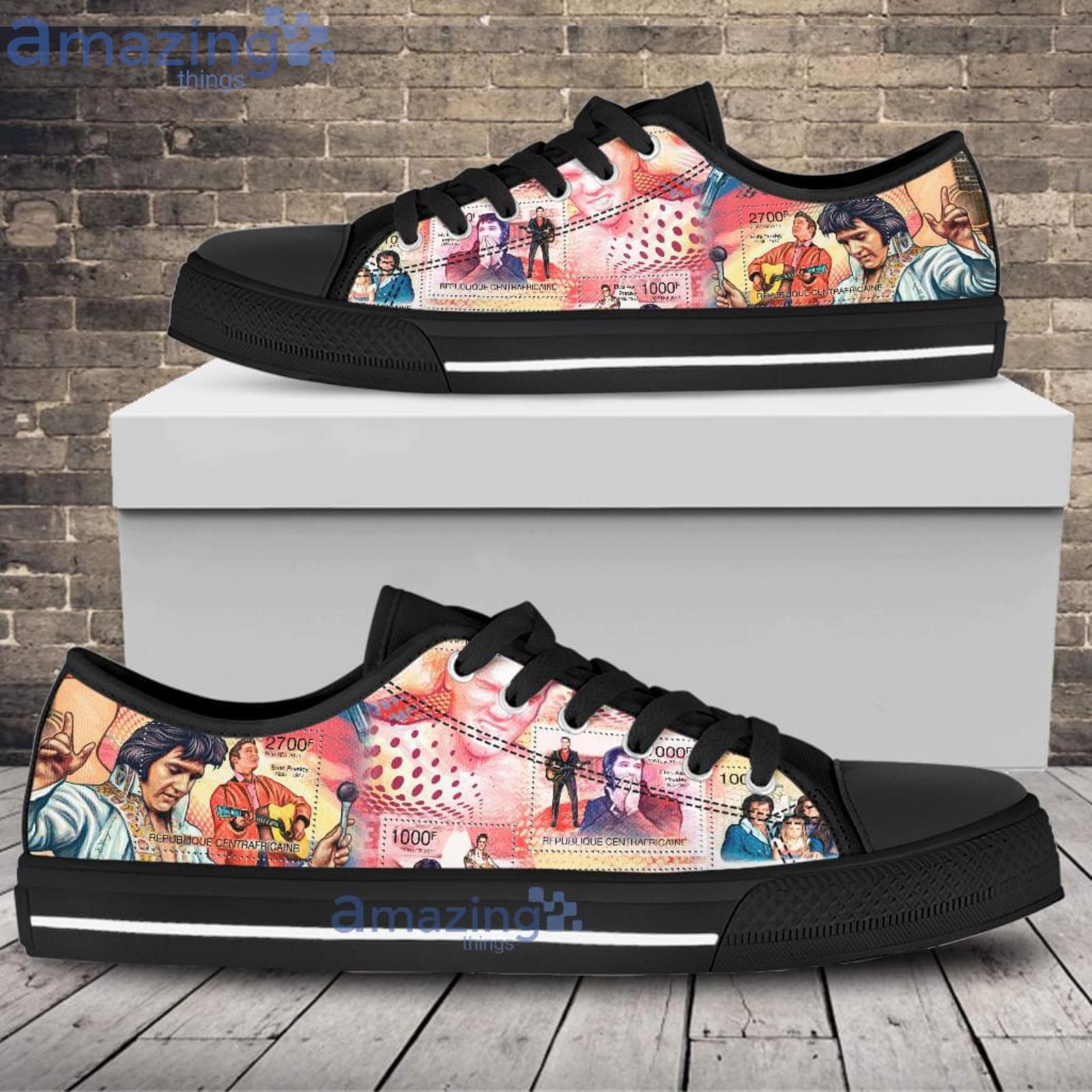 Elvis Presley Elvis Gift Low Top Shoes Gift image Elvis Presley Elvis Gift Low Top Shoes Gift Product Photo 6