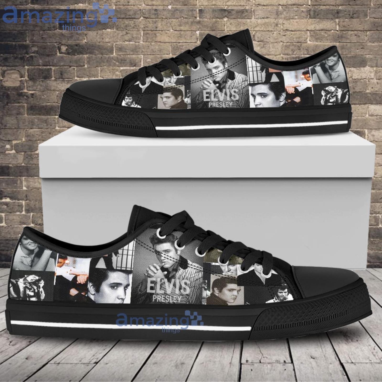 Elvis Presley Low Top Shoes Gift Elvis Gift Product Photo 1