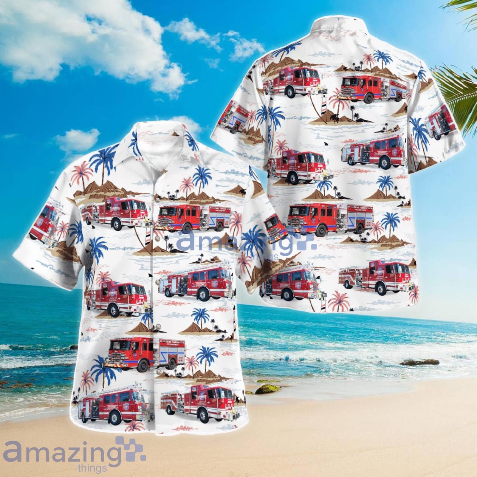 Ewing Twp. Fire Dept. - Station 30 Ewing New Jersey Summer Gift Hawaiian Shirt Product Photo 1