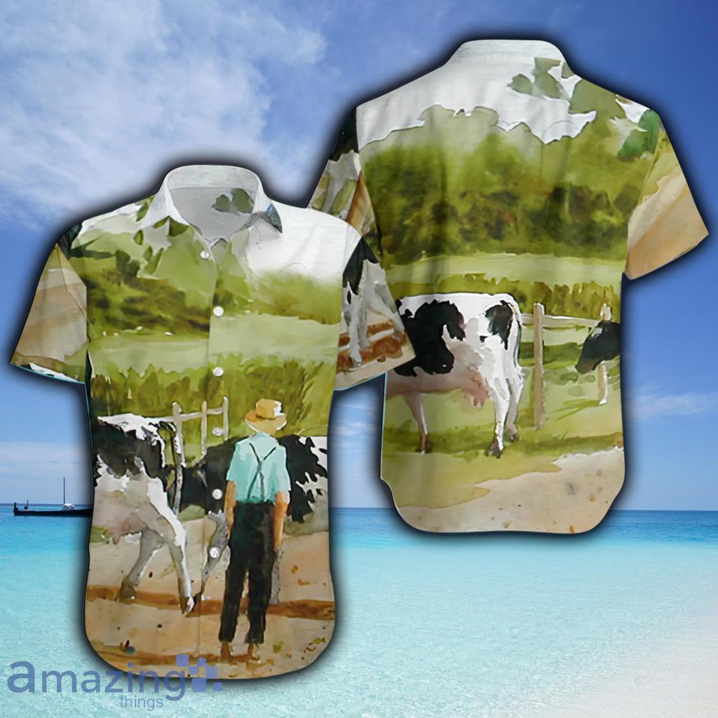 Farm Summer Tropical Hawaiian Shirt - Farm Summer Tropical Hawaiian Shirt