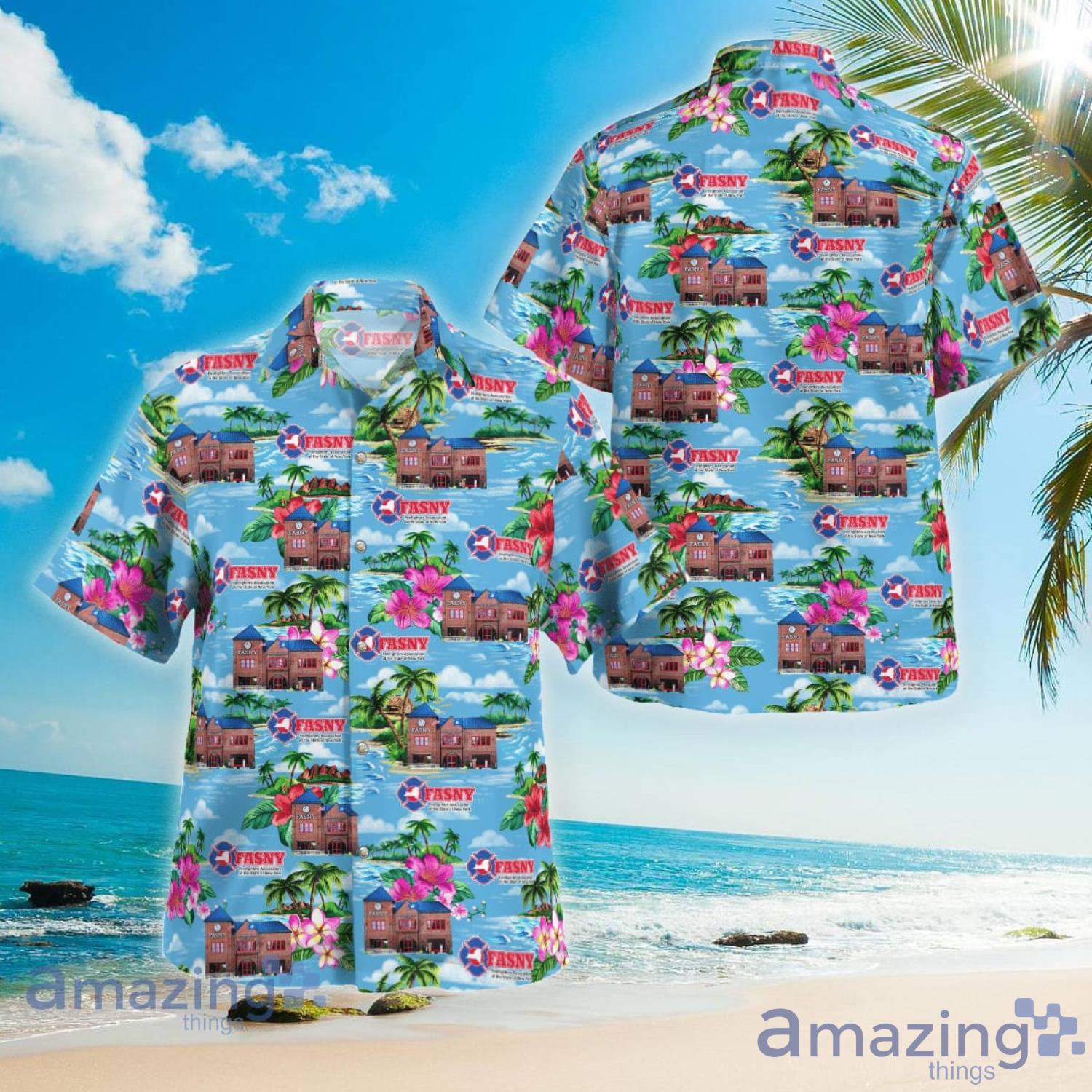 FASNY Beach Summer Gift Hawaiian Shirt Product Photo 1