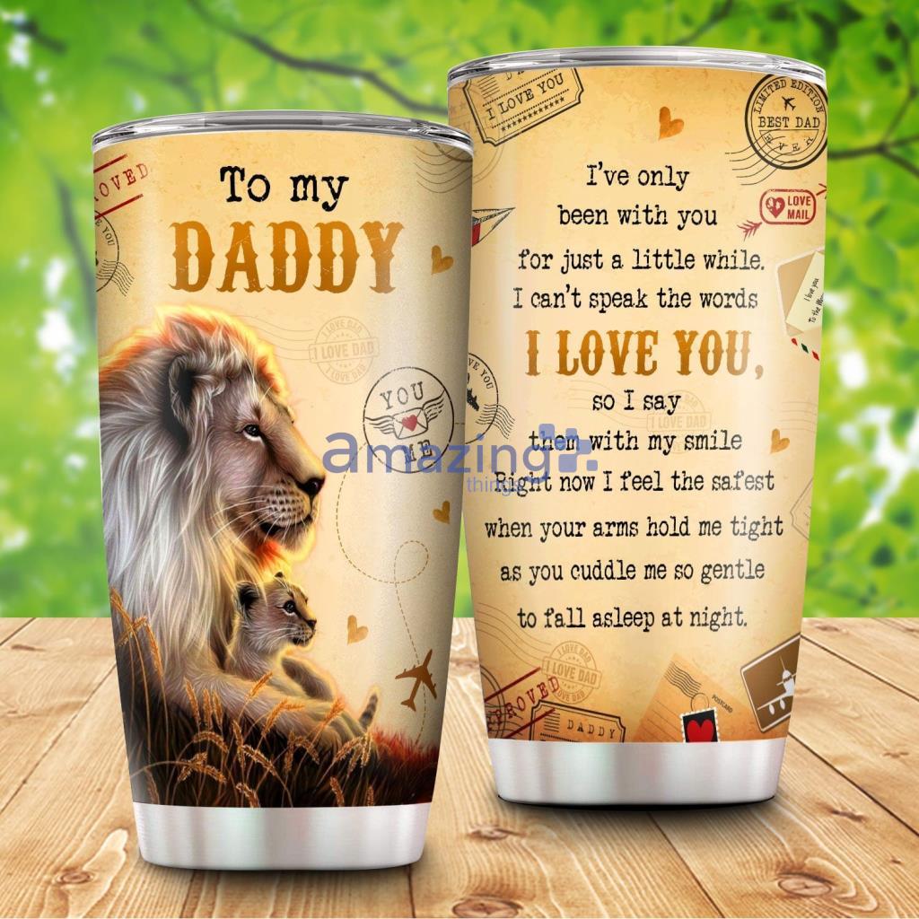 Father Day Gifts From Newborns Lion Tumbler - Father Day Gifts From Newborns Lion 20Oz Tumbler_1804