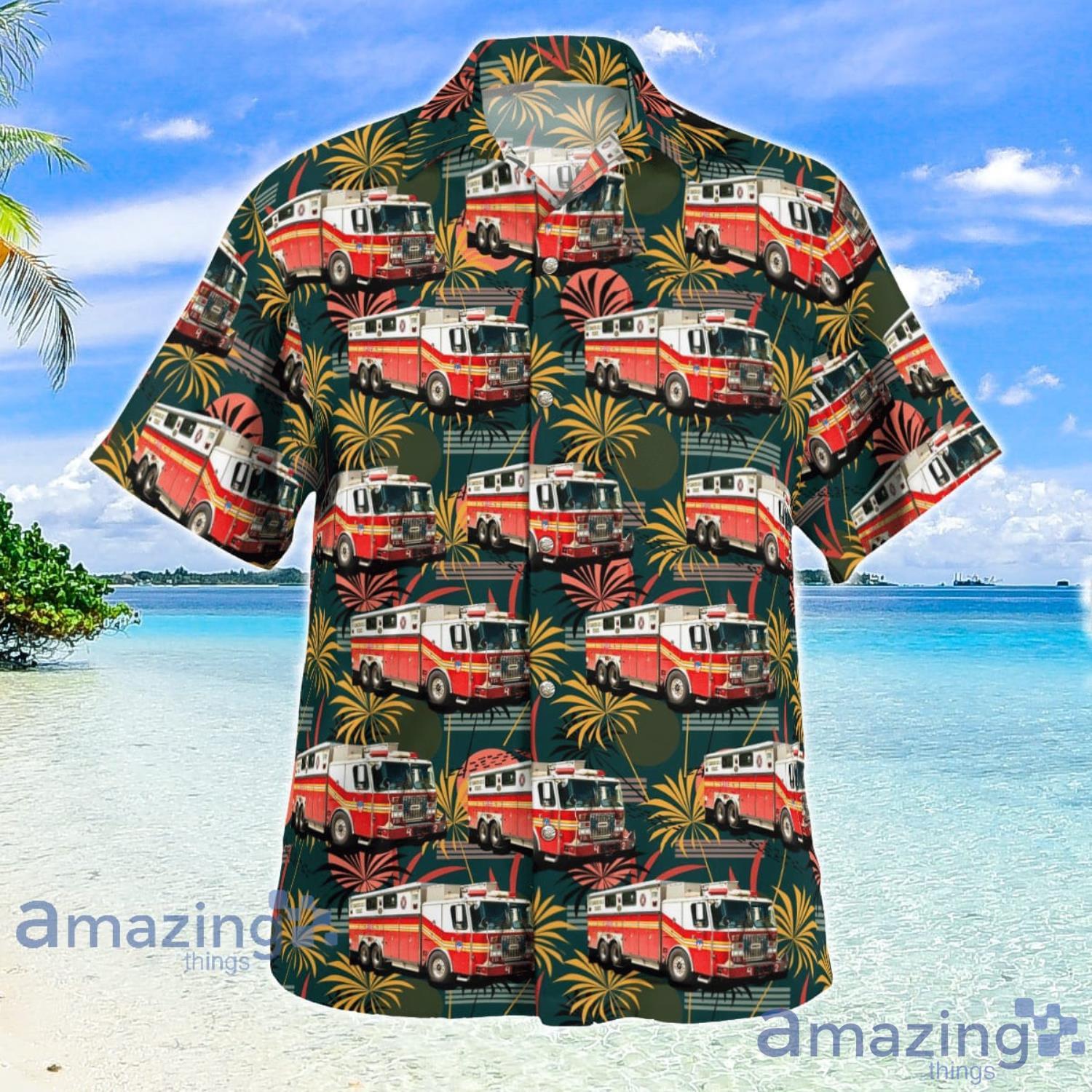 Patriot Day FDNY Rescue Company 4 - Woodside NY Aloha Hawaiian Shirt -  Freedomdesign