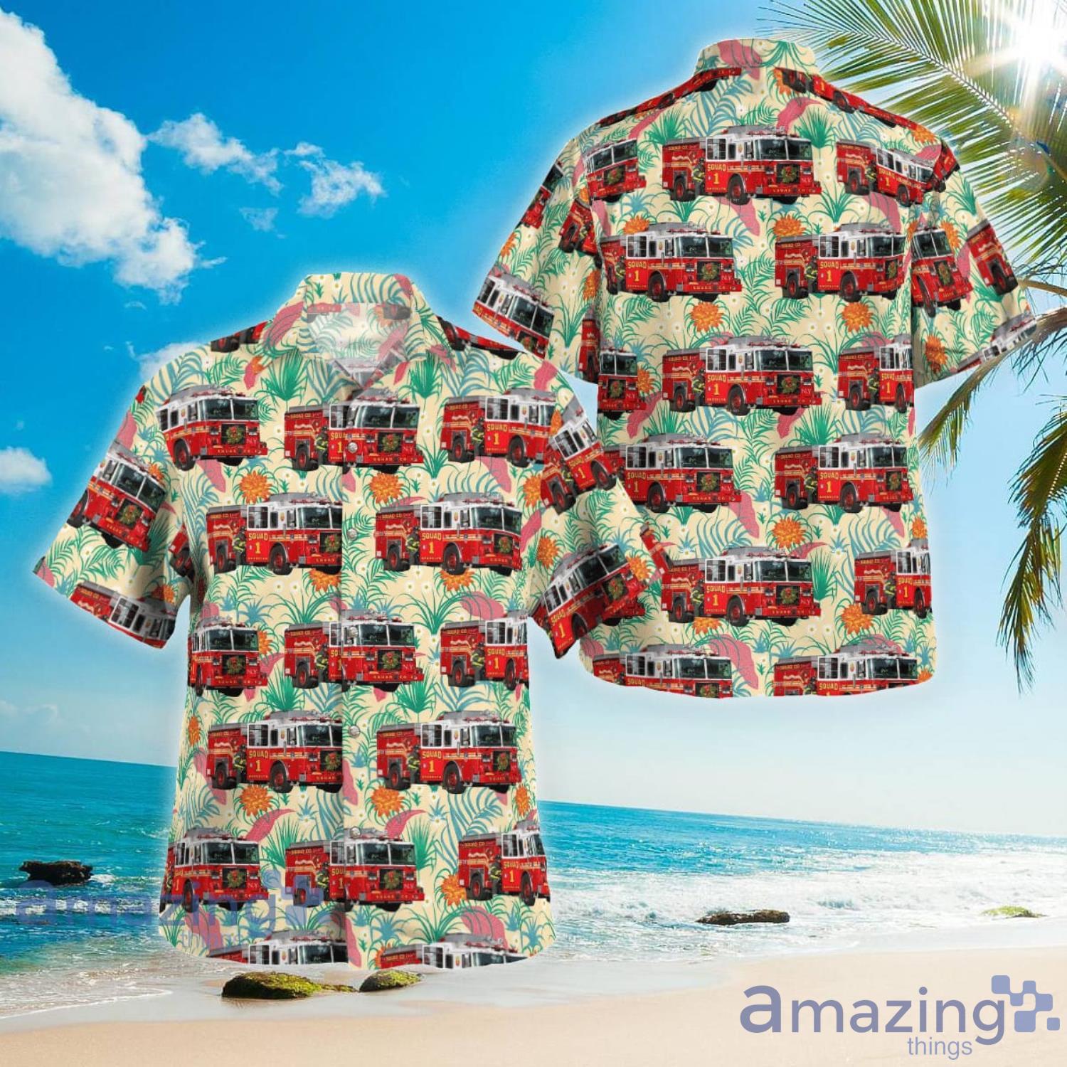FDNY SQUAD CO.1 Brooklyn NY Hawaiian Shirt Aloha Summer Gift For Men And Women Product Photo 1