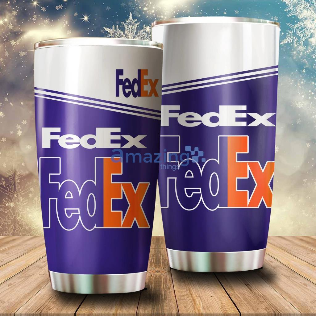 Fedex Purple-White Tumbler - 1