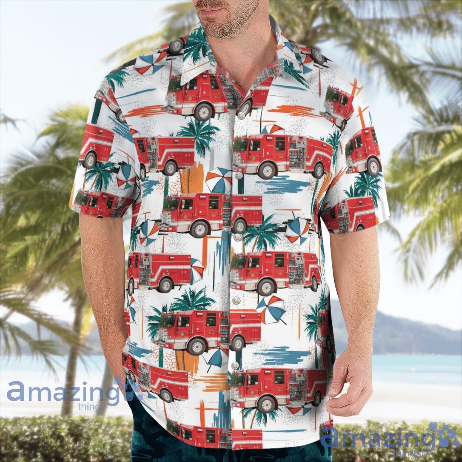 Felton California Santa Cruz County Fire Department Hawaiian Shirt Aloha Summer Gift For Men And Women image Felton California Santa Cruz County Fire Department Hawaiian Shirt Aloha Summer Gift For Men And Women Product Photo 3