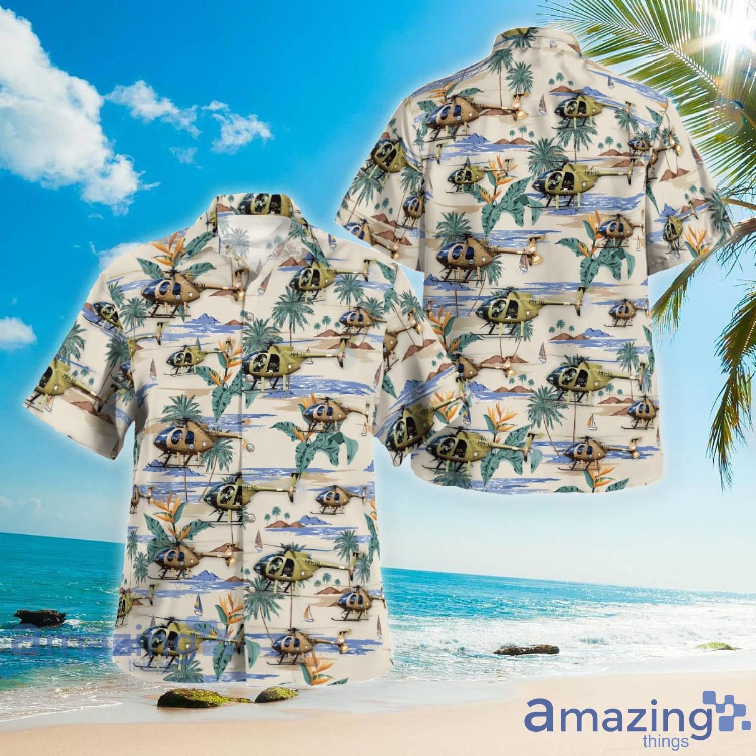 Finnish Army MD Helicopters MD 500 Hawaiian Shirt Aloha Summer Gift For Men And Women Product Photo 1