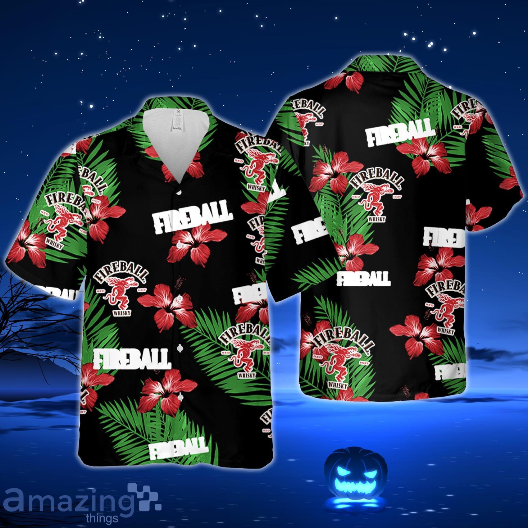 Dallas Cowboys Mens Fireball Summer Hawaiian Shirt And Short