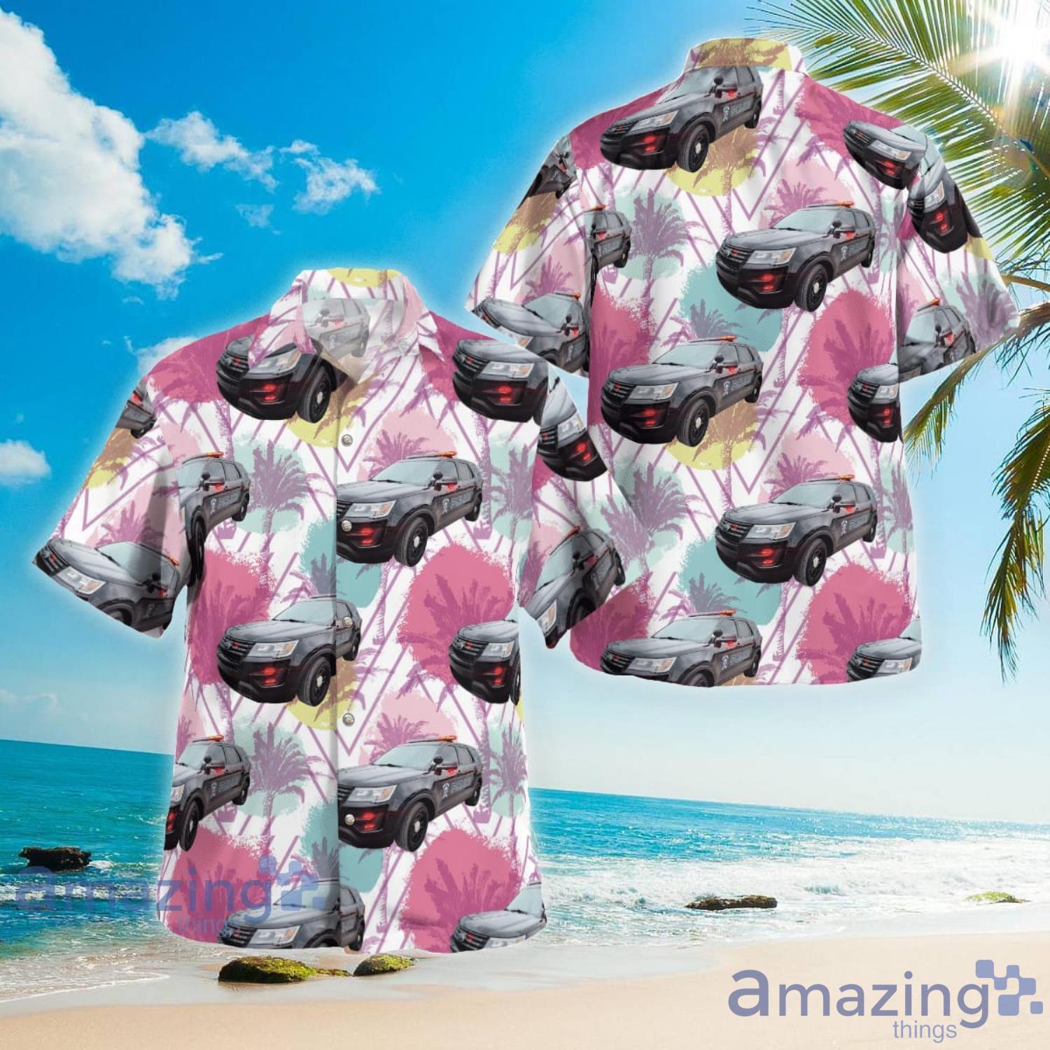 Fishers Indiana Fishers Police Department Hawaiian Shirt Aloha Summer Gift For Men And Women Product Photo 1
