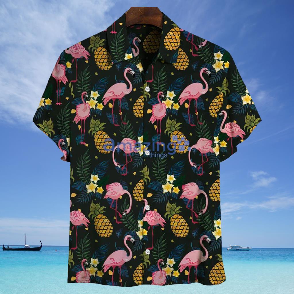 Flamingo Tropical Hawaiian Shirt - Flamingo Tropical Hawaiian Shirt Flamingo Tropical Hawaiian Shirt - Flamingo Tropical Hawaiian Shirt