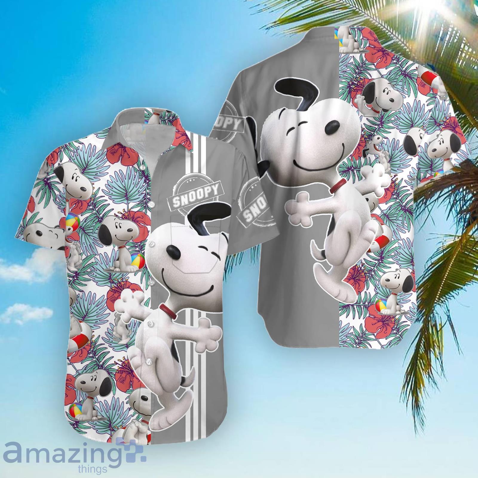 Floral Hawaii Beach Pattern Disney Hawaiian Shirt For Men And Women Product Photo 1