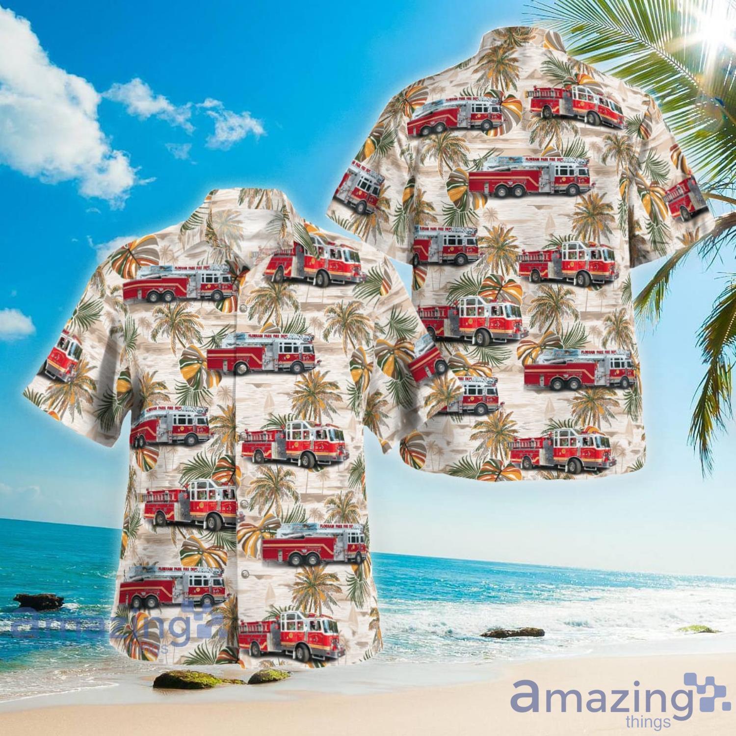 Florham Park Fire Department Florham Park New Jersey Hawaiian Shirt Aloha Summer Gift For Men And Women Product Photo 1
