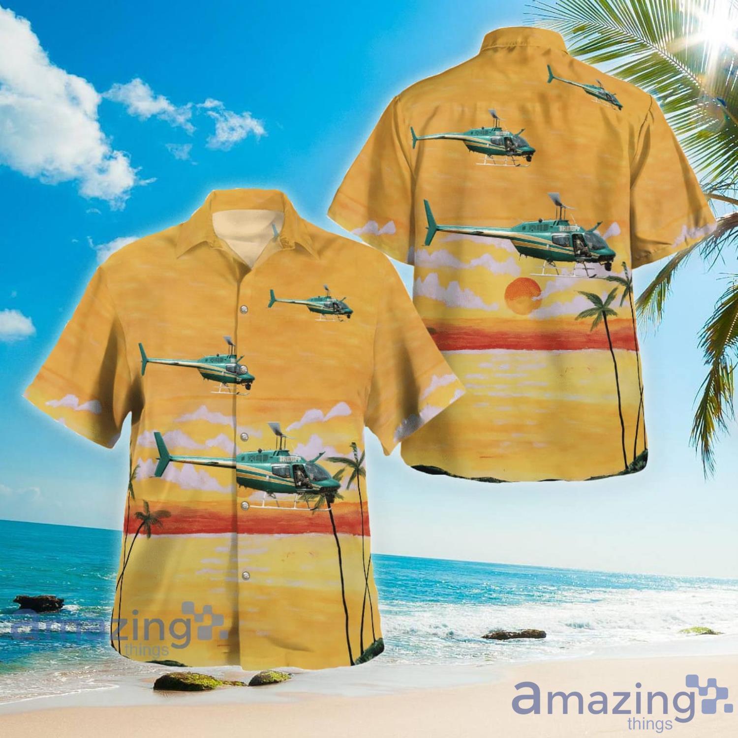 Florida Brevard County Sheriffs Office Bell OH-58A Kiowa Hawaiian Shirt Aloha Summer Gift For Men And Women Product Photo 1
