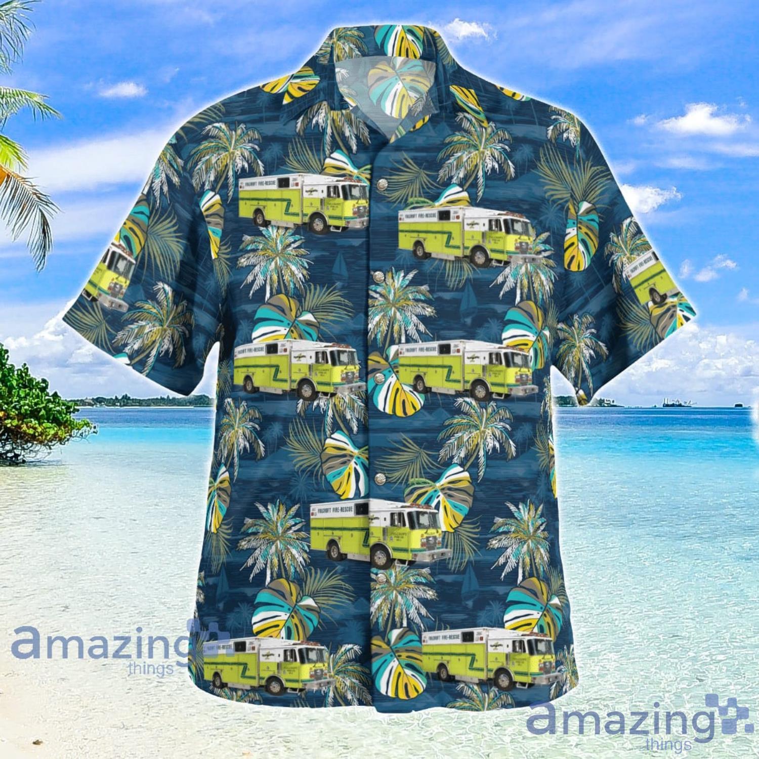 Folcroft Fire Co. Station 1 Folcroft Pennsylvania Hawaiian Shirt Aloha Summer Gift For Men And Women Product Photo 1