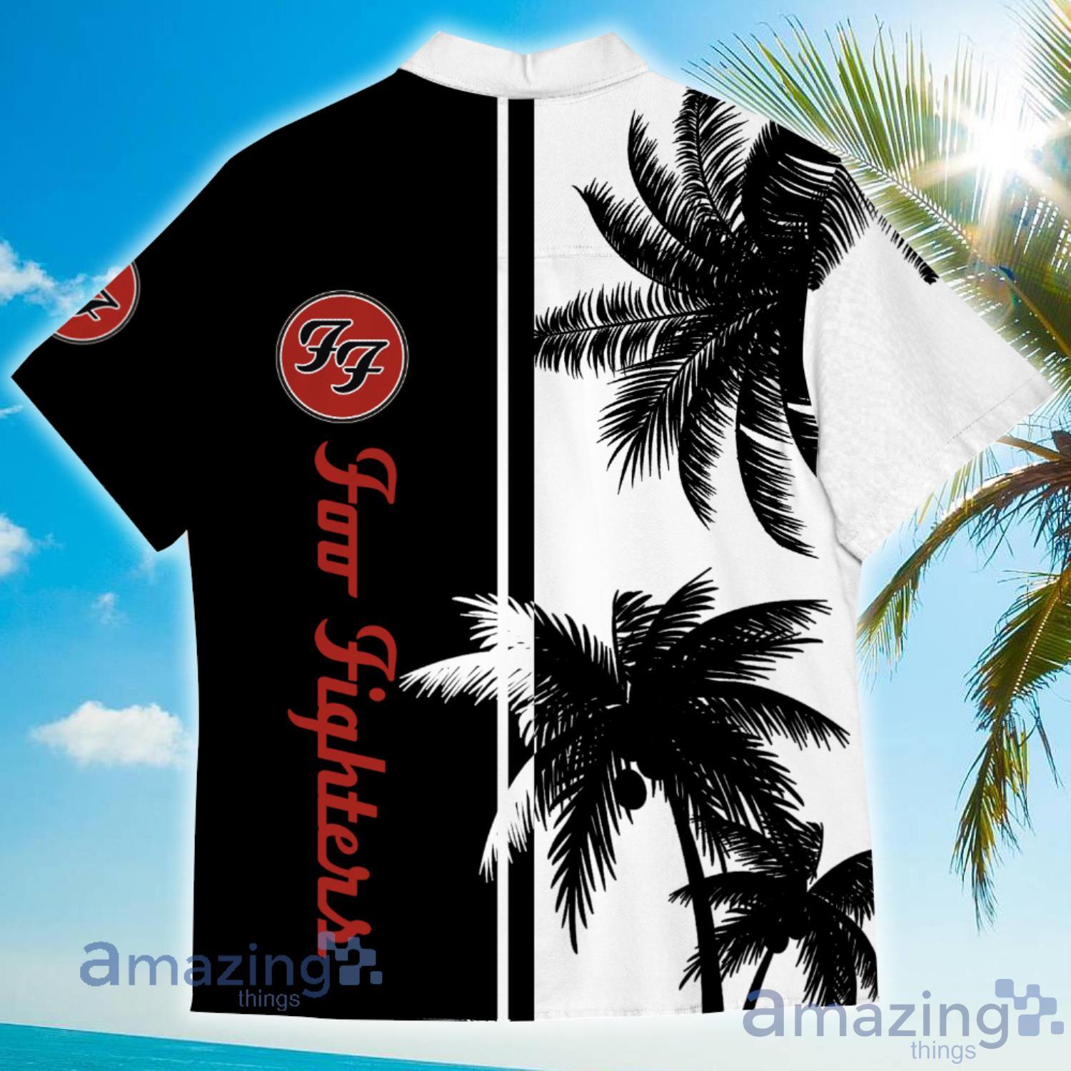 Foo Fighters CoConut Vintage Hawaiian Shirt For Men And Women image Foo Fighters CoConut Vintage Hawaiian Shirt For Men And Women Product Photo 2