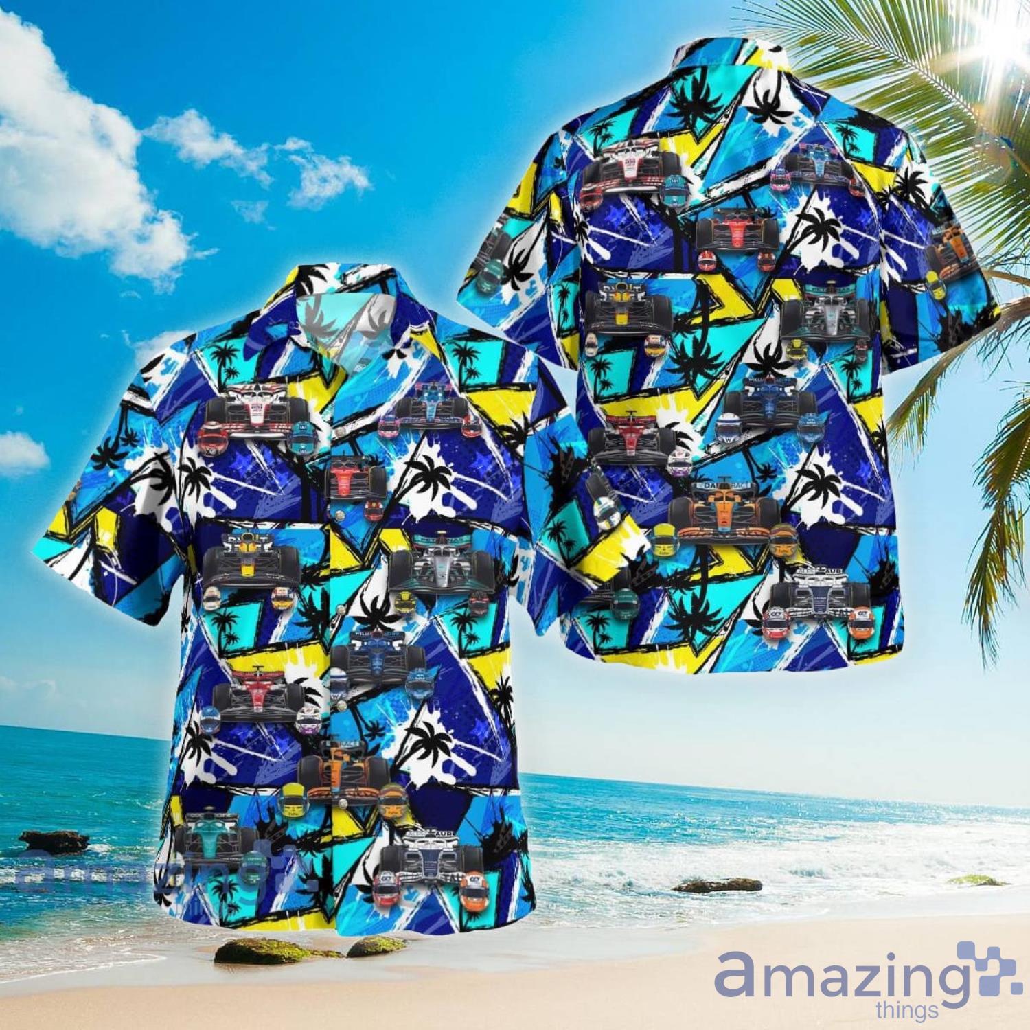 Formula 1 2022 Season Teams and Drivers F1 Hawaiian Shirt Aloha Summer Gift For Men And Women Product Photo 1