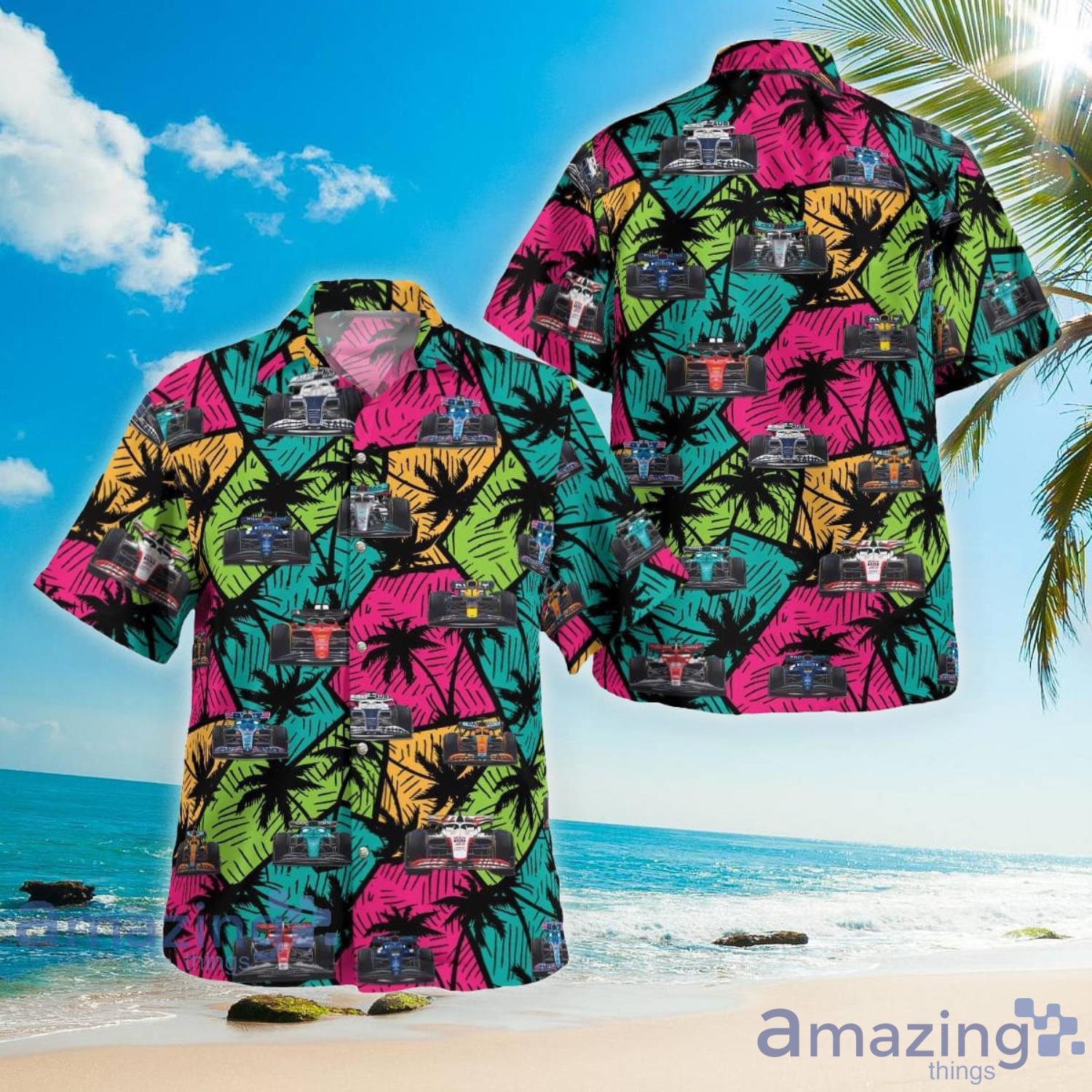 Formula 1 - 2022 Team Racing Cars Hawaiian Shirt Aloha Summer Gift For Men And Women Product Photo 1