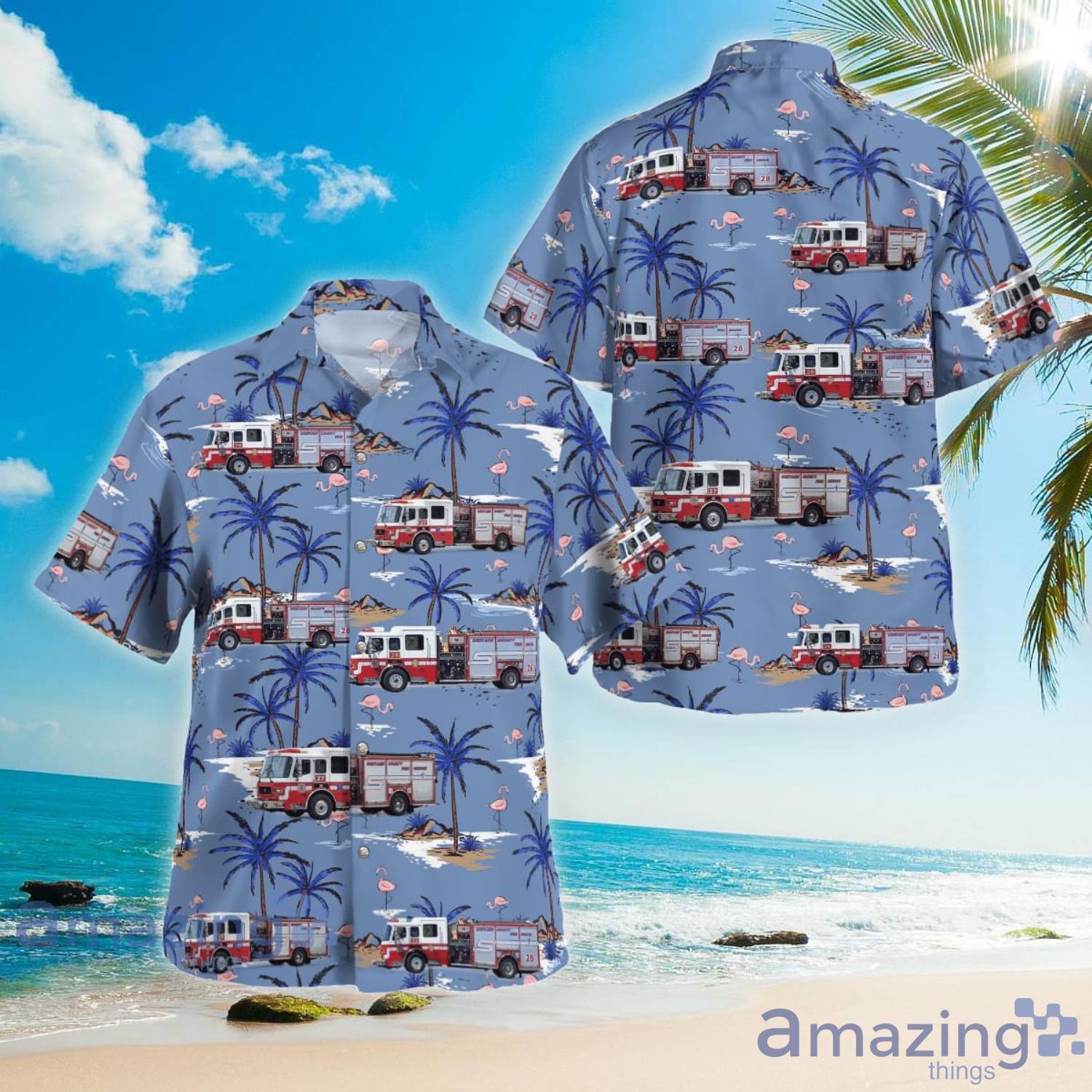 Four Communities Fire Department Cocoa Florida Hawaiian Shirt Aloha Summer Gift For Men And Women Product Photo 1