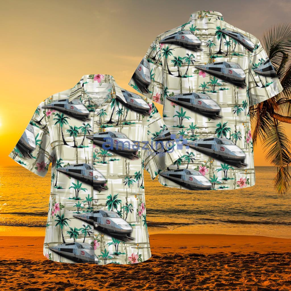  France SNCF TGV Atlantique Hawaiian Shirt - DLMP1009BC11 France SNCF TGV Atlantique Hawaiian Shirt