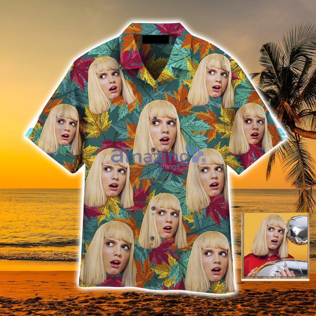 Funny Custom Face On Colorful Autumn Maple Leaves Custom Hawaiian Shirt - Funny Custom Face On Colorful Autumn Maple Leaves Custom Hawaiian Shirt, Personalized Hawaiian Shirts, Custom Photo Hawaiian Shirt_9515 Funny Custom Face On Colorful Autumn Maple Leaves Custom Hawaiian Shirt - Funny Custom Face On Colorful Autumn Maple Leaves Custom Hawaiian Shirt, Personalized Hawaiian Shirts, Custom Photo Hawaiian Shirt_9515