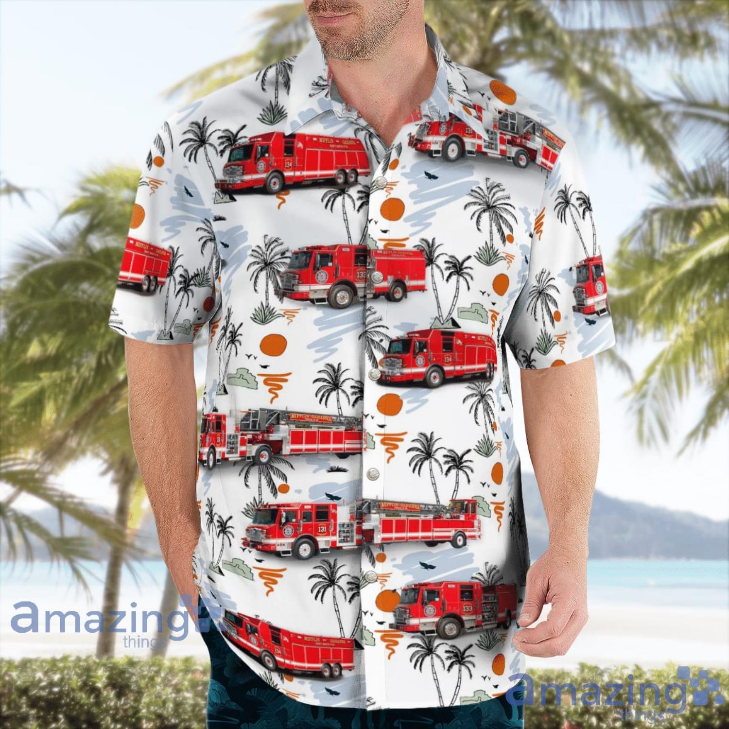 Gahanna Ohio Mifflin Township Division of Fire Hawaiian Shirt Aloha Summer Gift For Men And Women image Gahanna Ohio Mifflin Township Division of Fire Hawaiian Shirt Aloha Summer Gift For Men And Women Product Photo 3