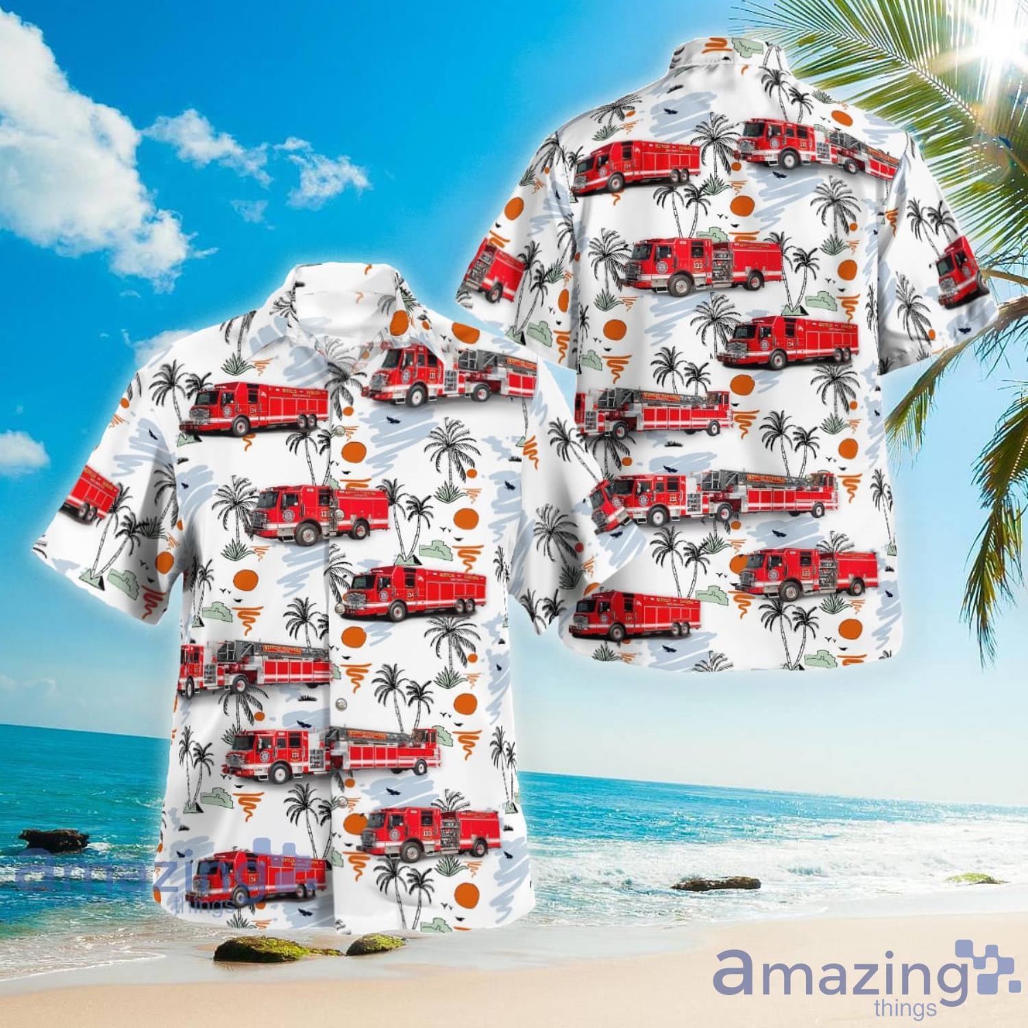 Gahanna Ohio Mifflin Township Division of Fire Hawaiian Shirt Aloha Summer Gift For Men And Women Product Photo 1