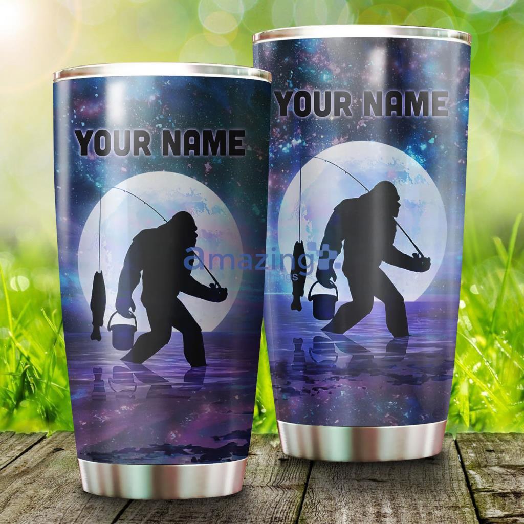 Galaxy Bigfoot Fishing Custom Name Tumbler - Galaxy Bigfoot Fishing Custom Name Tumbler Galaxy Bigfoot Fishing Custom Name Tumbler - Galaxy Bigfoot Fishing Custom Name Tumbler