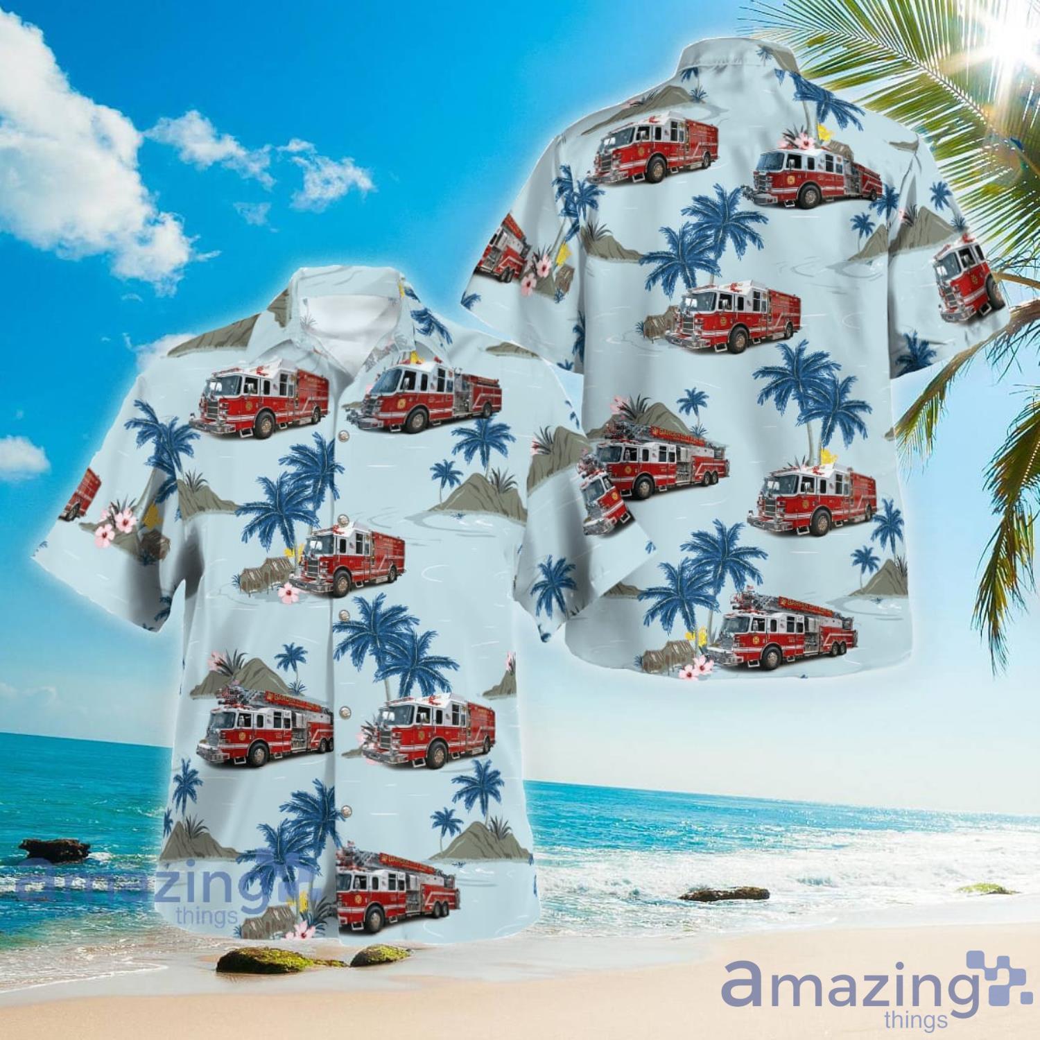 Garden City Fire Company #1 Wallingford Pennsylvania Hawaiian Shirt Aloha Summer Gift For Men And Women Product Photo 1